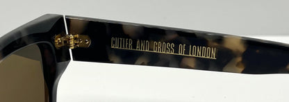 Cutler and Gross M1349 C03 Handmade Sunglasses-Tortoise-54mm-New|Full Kit