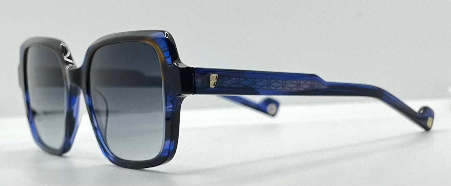 Entourage of 7 “Ravenna” Blue Havana Gradient 51mm Sunglasses-Made in Japan-New|Unworn -Full Kit