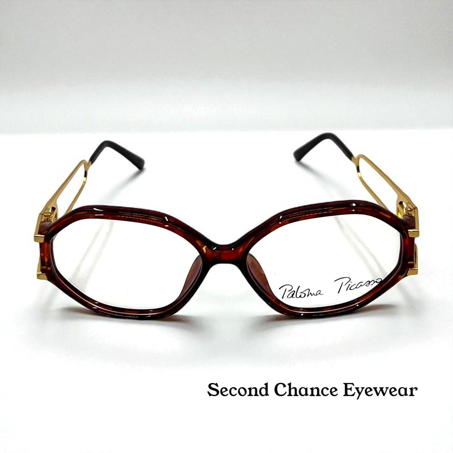 Paloma Picasso 3762 Vintage Eyeglass Frames-Germany-Full Kit-Unworn-53mm