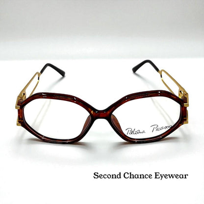 Paloma Picasso 3762 Vintage Eyeglass Frames-Germany-Full Kit-Unworn-53mm