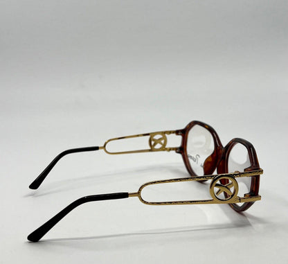 Paloma Picasso 3762 Vintage Eyeglass Frames-Germany-Full Kit-Unworn-53mm