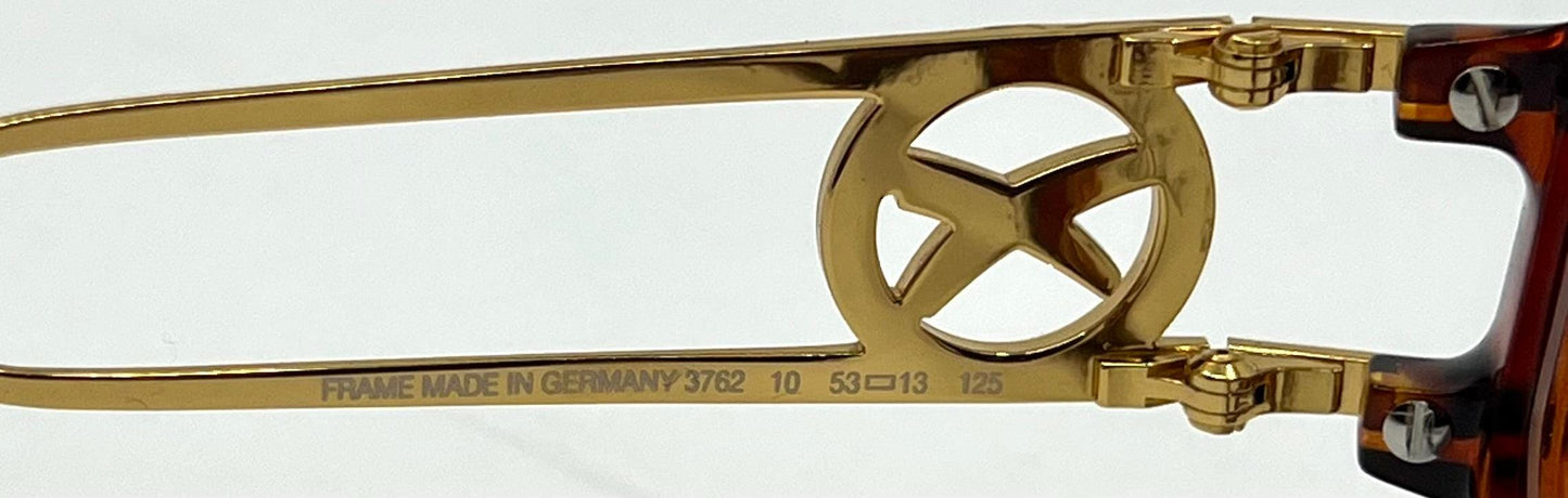 Paloma Picasso 3762 Vintage Eyeglass Frames-Germany-Full Kit-Unworn-53mm