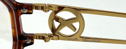 Paloma Picasso 3762 Vintage Eyeglass Frames-Germany-Full Kit-Unworn-53mm