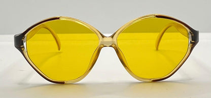 Playboy 4548 10 Vintage Sunglasses w|New Yellow Day|Night Custom Tinted Lenses-Unworn-54mm
