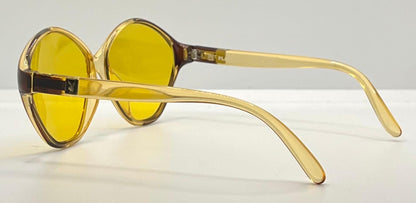 Playboy 4548 10 Vintage Sunglasses w|New Yellow Day|Night Custom Tinted Lenses-Unworn-54mm