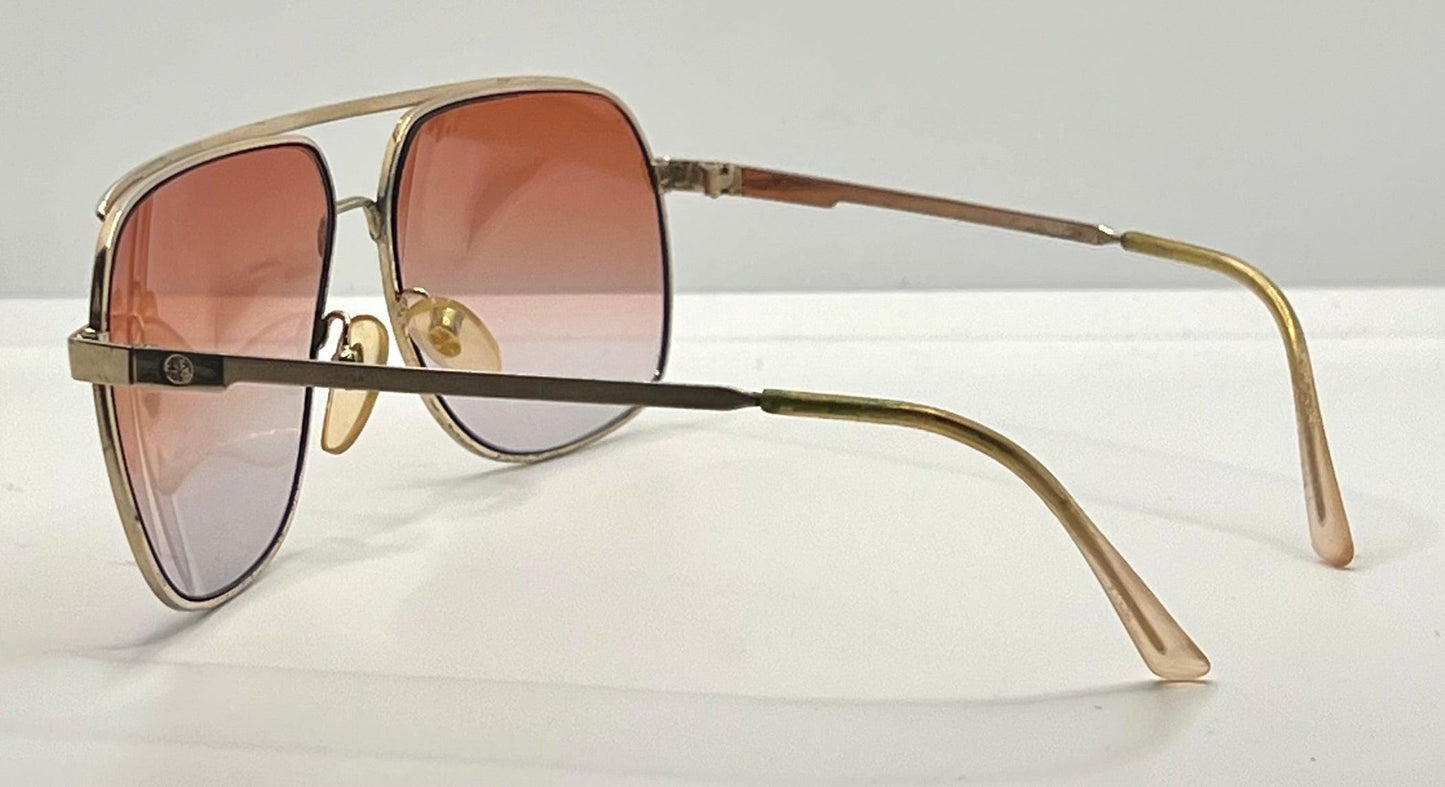 Alfa Romeo 49-212 Vintage Sunglasses w|New Gradient Custom Tinted Lenses-