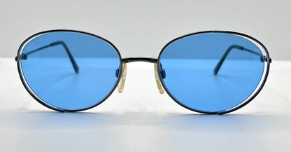 Vintage Yves Saint Laurent 4163 c.Y385 Sunglasses – Deadstock – Made in Italy – Custom Blue Lenses
