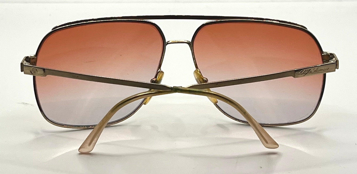 Alfa Romeo 49-212 Vintage Sunglasses w|New Gradient Custom Tinted Lenses-