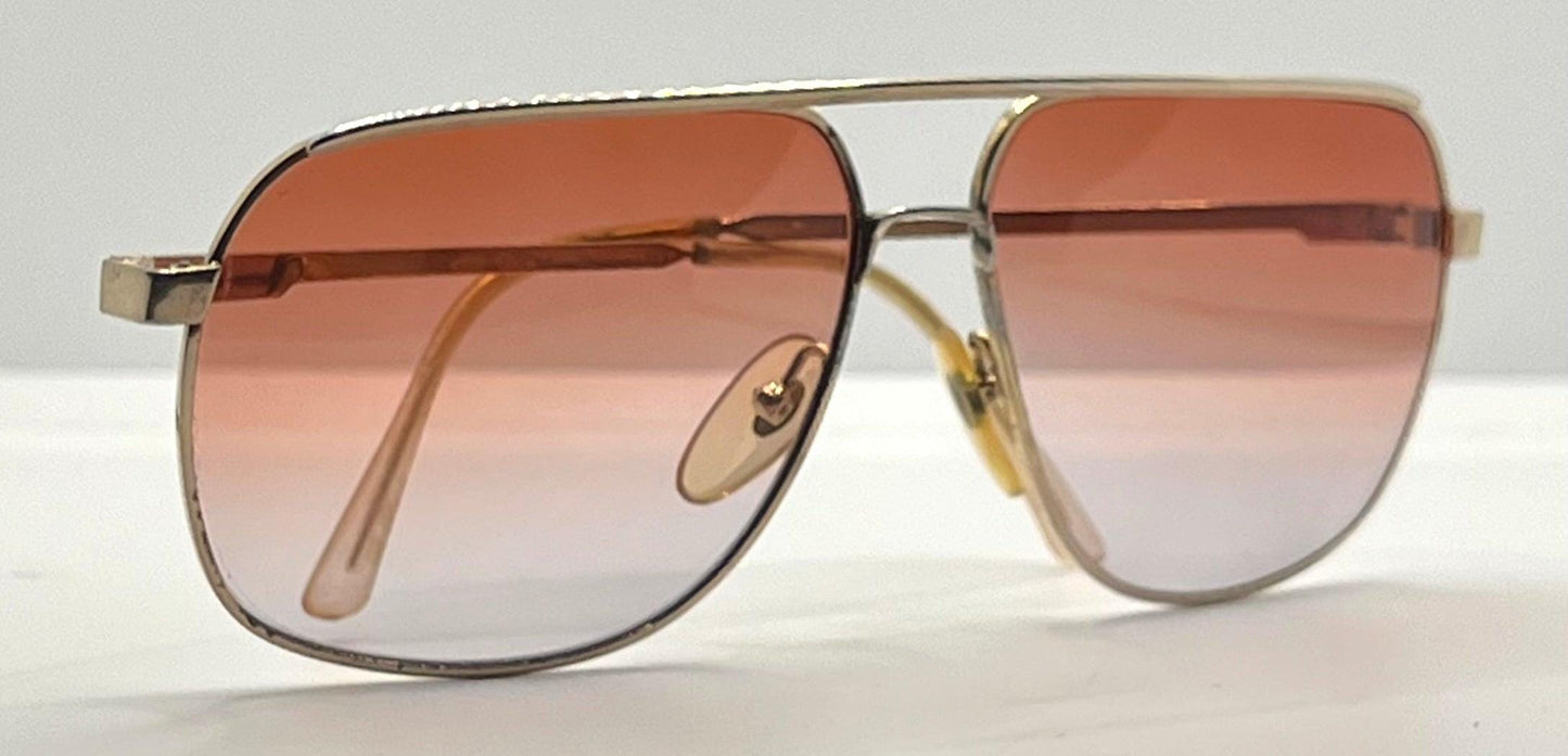 Alfa Romeo 49-212 Vintage Sunglasses w|New Gradient Custom Tinted Lenses-