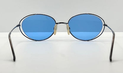 Vintage Yves Saint Laurent 4163 c.Y385 Sunglasses – Deadstock – Made in Italy – Custom Blue Lenses