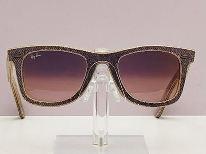 Ray-Ban Original-Wayfarer Denim (Purple Denim) Rb2140 (1167|55) 50Mm Brand New