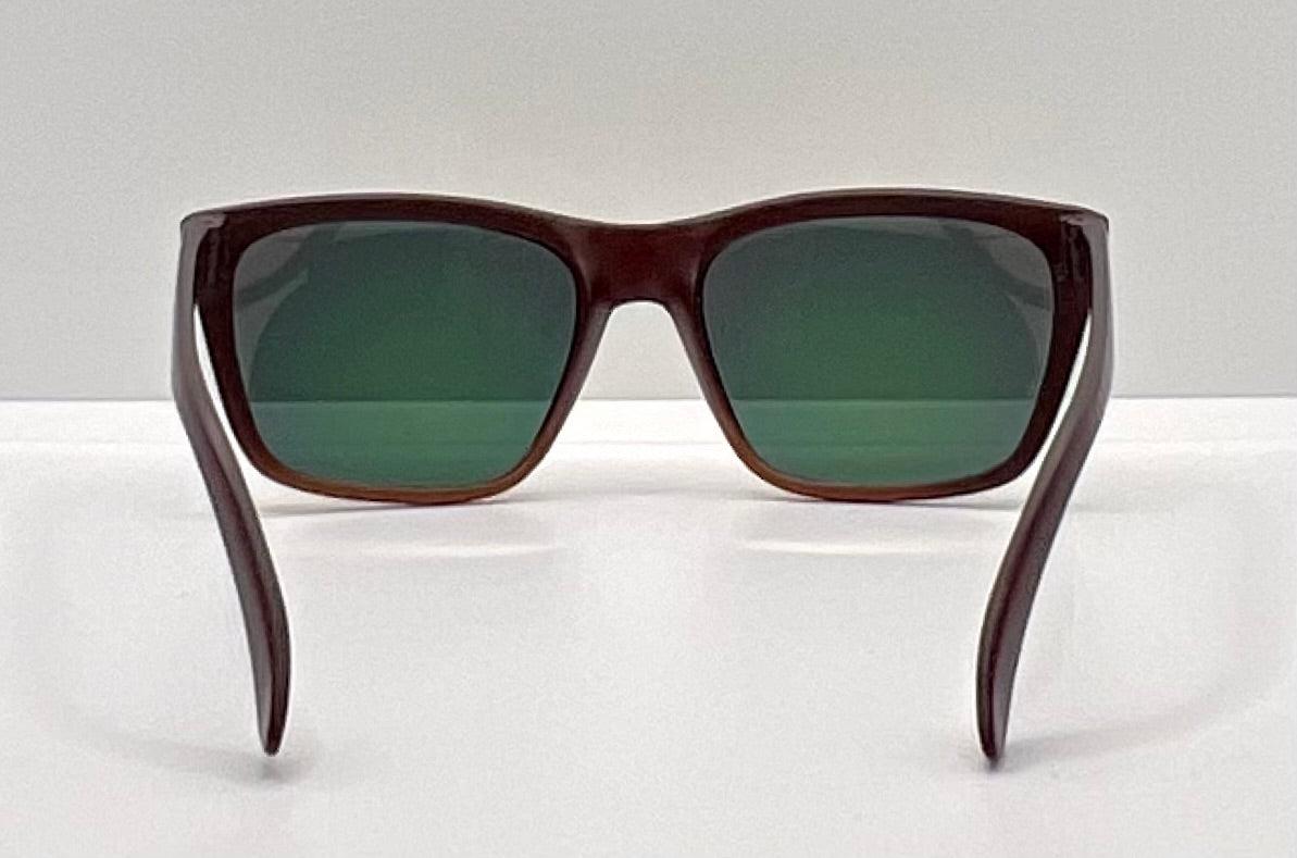 Mira M45 Vintage Sunglasses – Matte Red Frame W| Yellow Mirror Lenses – Nos