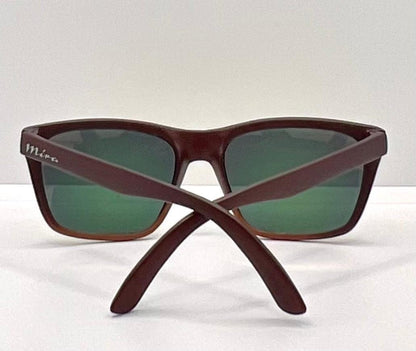 Mira M45 Vintage Sunglasses – Matte Red Frame W| Yellow Mirror Lenses – Nos