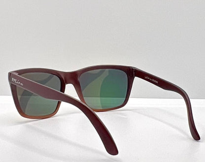 Mira M45 Vintage Sunglasses – Matte Red Frame W| Yellow Mirror Lenses – Nos