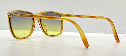 Playboy 4638 12 Vintage Sunglasses w|New, Custom Lavender to Lime Gradient Lenses-Deadstock|Unworn