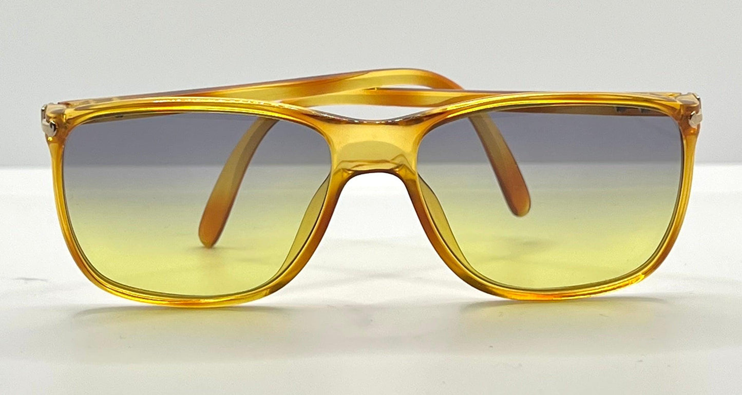 Playboy 4638 12 Vintage Sunglasses w|New, Custom Lavender to Lime Gradient Lenses-Deadstock|Unworn