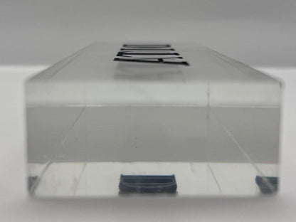 Dita Acrylic In Store Logo - Display - Plague - Sign - 8.5 X 2.5 X 1 Inches.