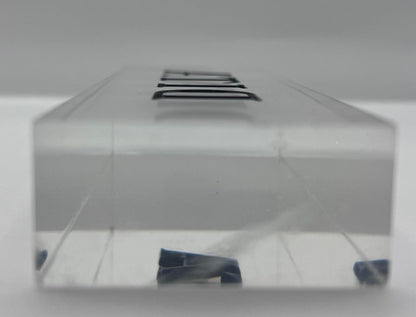 Dita Acrylic In Store Logo - Display - Plague - Sign - 8.5 X 2.5 X 1 Inches.