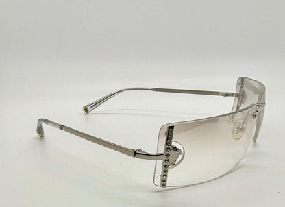 Versace N29|H 030|539 Vintage Rimless Shield Sunglasses-Deadstock|Collectible -Unworn-Italy