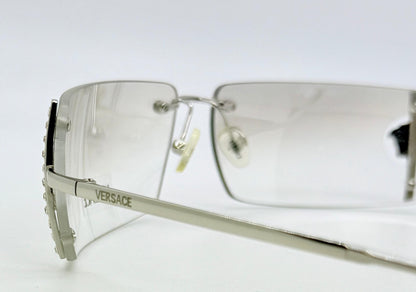Versace N29|H 030|539 Vintage Rimless Shield Sunglasses-Deadstock|Collectible -Unworn-Italy