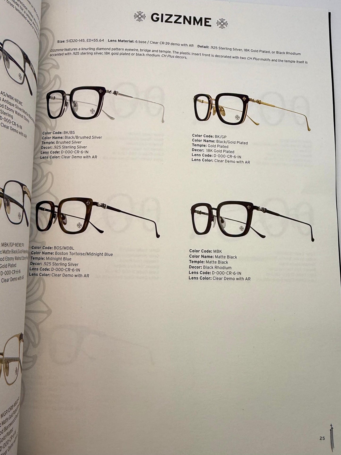 Chrome Hearts Eyewear Catalog-Vol.18 Edition 2-Supplemental-Very Collectible-48 Color Pages