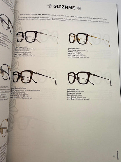 Chrome Hearts Eyewear Catalog-Vol.18 Edition 2-Supplemental-Very Collectible-48 Color Pages