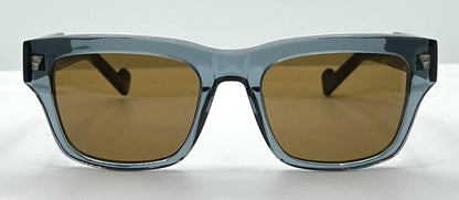 Entourage of 7 Runyon 10-49 Sunglasses-Made in Japan-Transparent Slate Blue|Tortoise-54mm-Full Kit