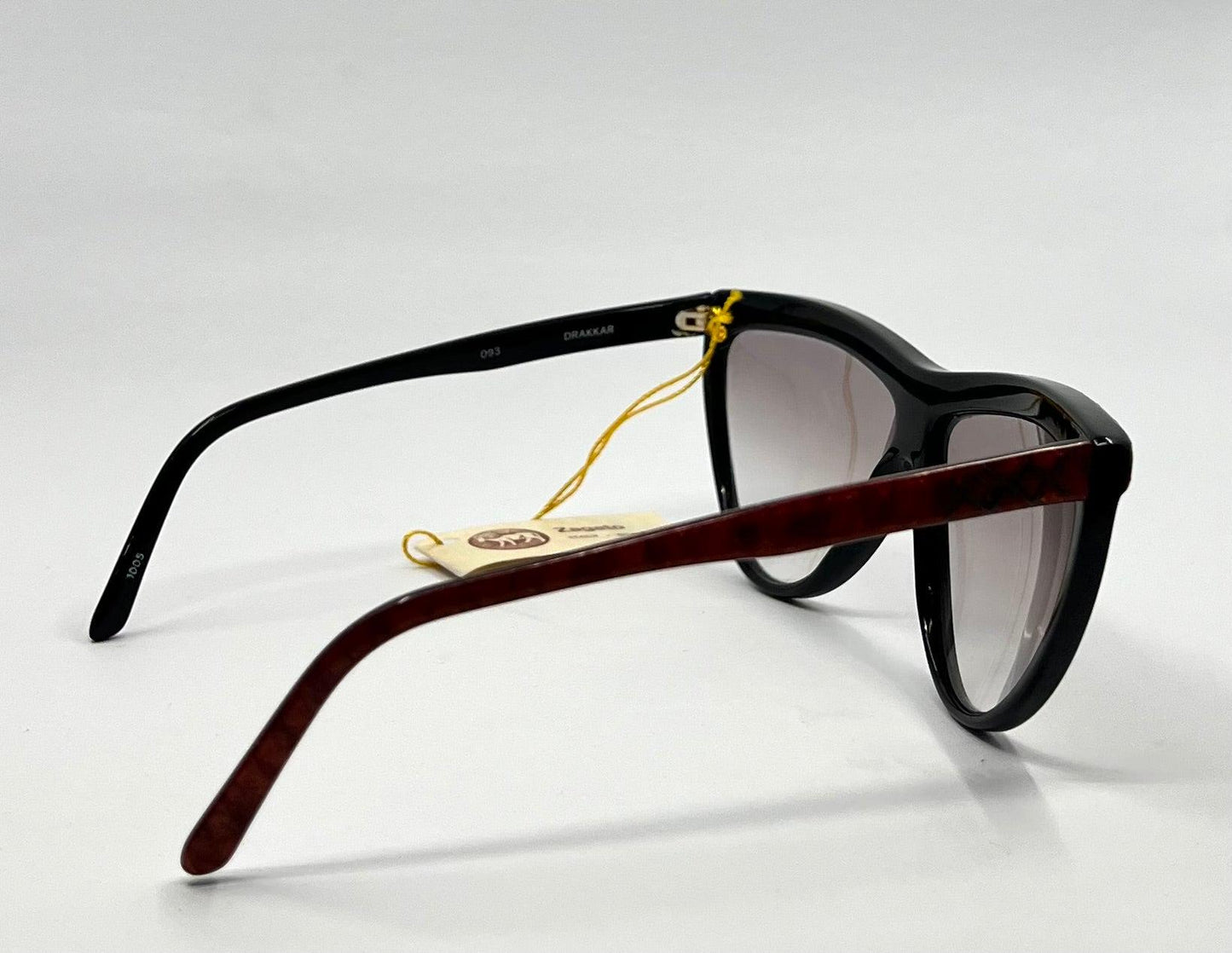 Zagato Drakkar Sunglasses 093 Deadstock Vintage 1980S Handmade Italy Gradient