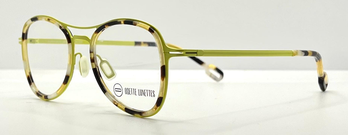 Odette Lunettes “Chevalier” Eyeglasses-New|Unworn-Rare-Made in Belgium