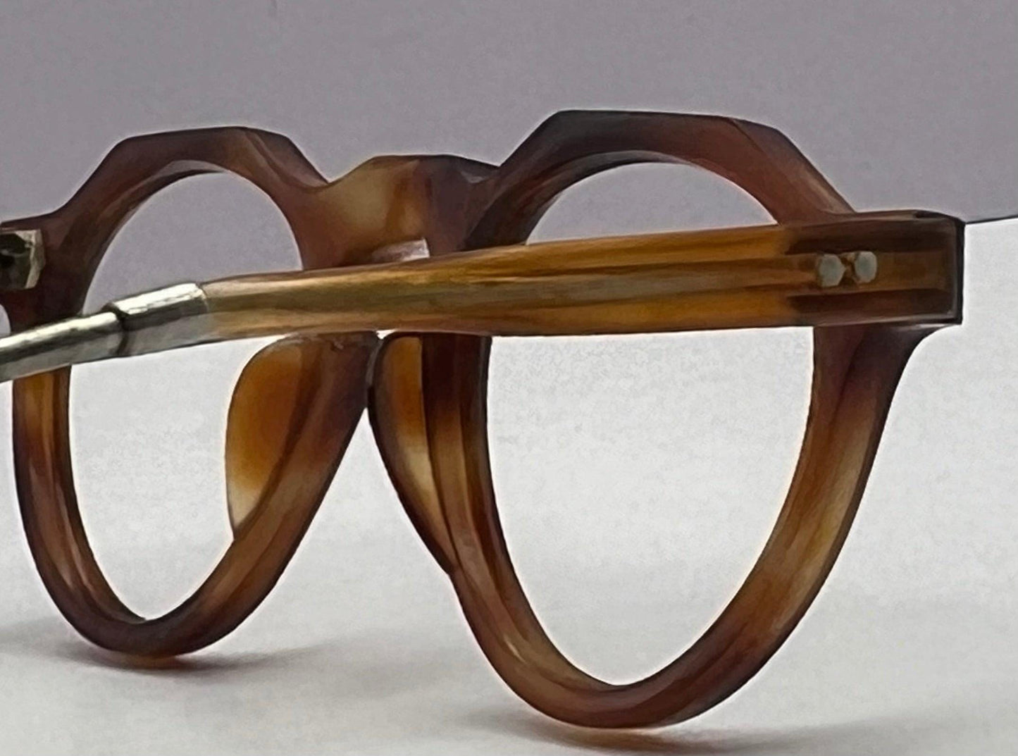 Vintage 1940’S Children’S Acetate Eyeglass Frames With Coil (Rat Tail) Temple Tips (Prevents Slippage)-New|Old Stock