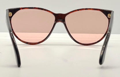 Galileo Pld-14 Vintage Sunglasses W|New, Pink Tint Custom Lenses-57Mm-Italy-Unworn
