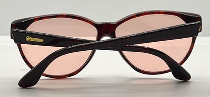 Galileo Pld-14 Vintage Sunglasses W|New, Pink Tint Custom Lenses-57Mm-Italy-Unworn