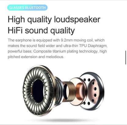 Smart Music Sunglasses & Earphones-Bluetooth -5.0 Hifi Sound Quality-Hands-Free Calling