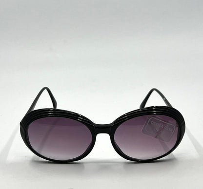 Courrèges Paris S50 Bk 140 Oversized Round Sunglasses-Vintage|Deadstock-Original Gradient Lenses-France