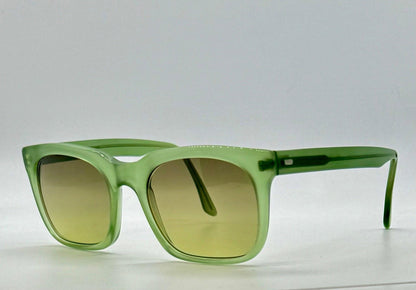 Cutler and Gross M:0974 Green Vintage Sunglasses w|New Olive–Citrus Gradient Custom Lenses-50mm