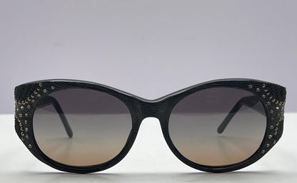 Emmanuelle Khanh 112 410 16 Vintage Sunglasses W|Brand New Custom Gradient Lenses