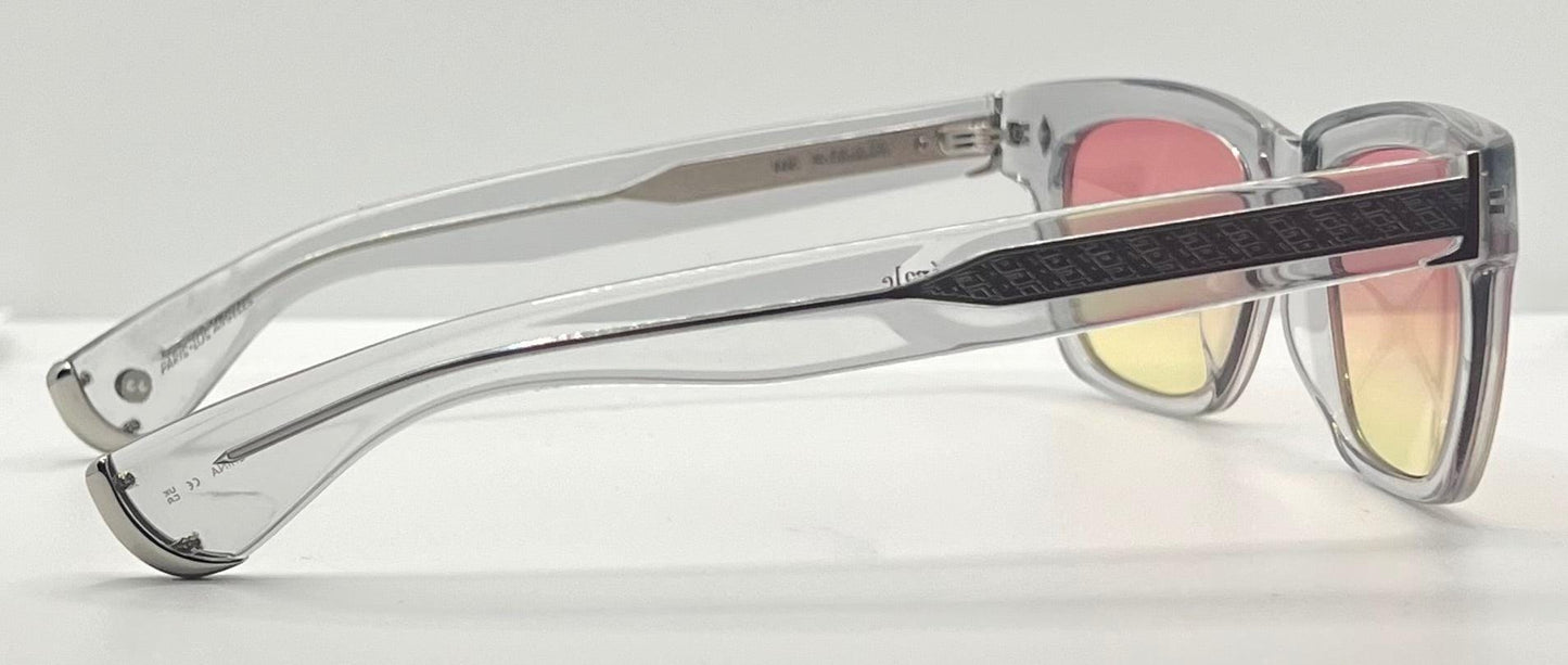 Garrett Leight X Officine Générale Ogx Crystal W|New, Custom Gradient Lenses