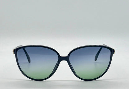 Silhouette M 1709 C 5504 Vintage Sunglasses w|New Blue-to-Green Custom Gradient Lenses