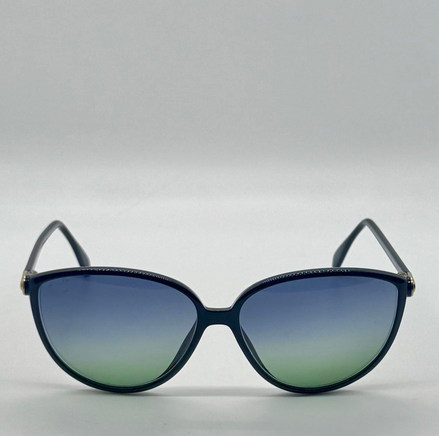 Silhouette M 1709 C 5504 Vintage Sunglasses w|New Blue-to-Green Custom Gradient Lenses
