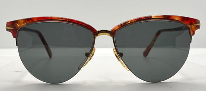 Versace 312|S Red Tortoise Vintage Sunglasses w|New Custom Lenses-52mm-Italy-Unworn