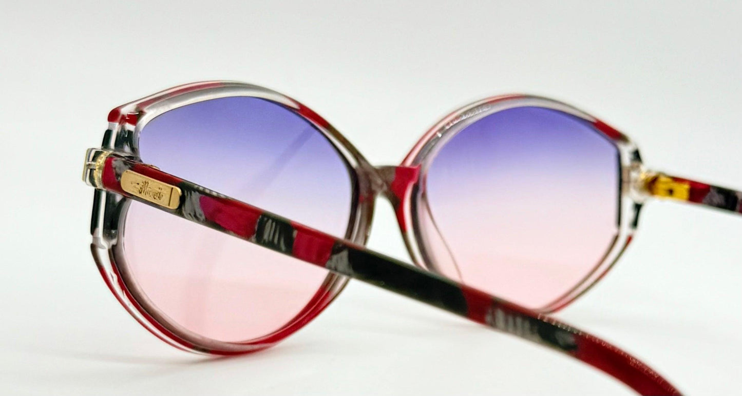 Silhouette M1301 C3010 Vintage Sunglasses W|New, Custom Gradient-Austria-54Mm