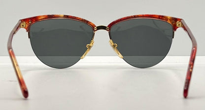 Versace 312|S Red Tortoise Vintage Sunglasses w|New Custom Lenses-52mm-Italy-Unworn