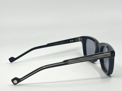 Entourage of 7 “Evander” Sunglasses w|New Solid Blue Custom Tinted Lenses-New|Unworn-Full Kit-Japan