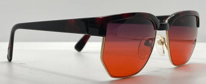 Silhouette V6054 M6067 Vintage Sunglasses w|New Custom Sunset Gradient Lenses-Austria