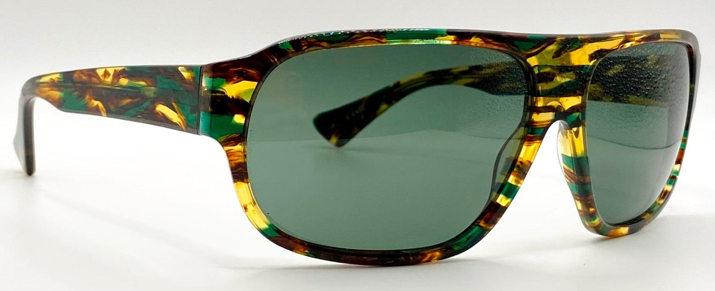 Deadstock Kala Eyewear - Usa Made Green|Brown|Amber Tortoise Shell Sunglasses