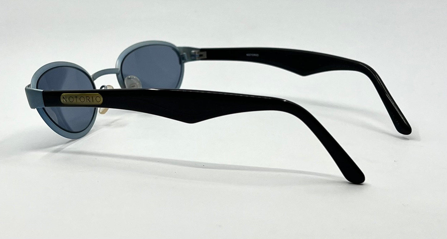 Notorio N132 Atb-Y2K Vintage Oval Sunglasses-Italy-Deadstock|Unworn