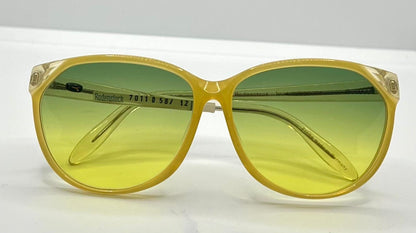 Rodenstock 7011 D Vintage Sunglasses-Transparent Yellow Frame w|New, Custom Lenses