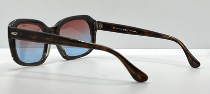 Em Hutch Sterling-Opt F.23 – 51-20 – Made In Japan – Custom Gradient Rose To Light Blue Lenses