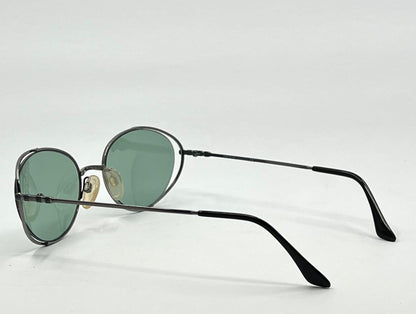 Vintage Yves Saint Laurent 4163 Sunglasses w|New Solid Green Custom Tinted Lenses-Unworn