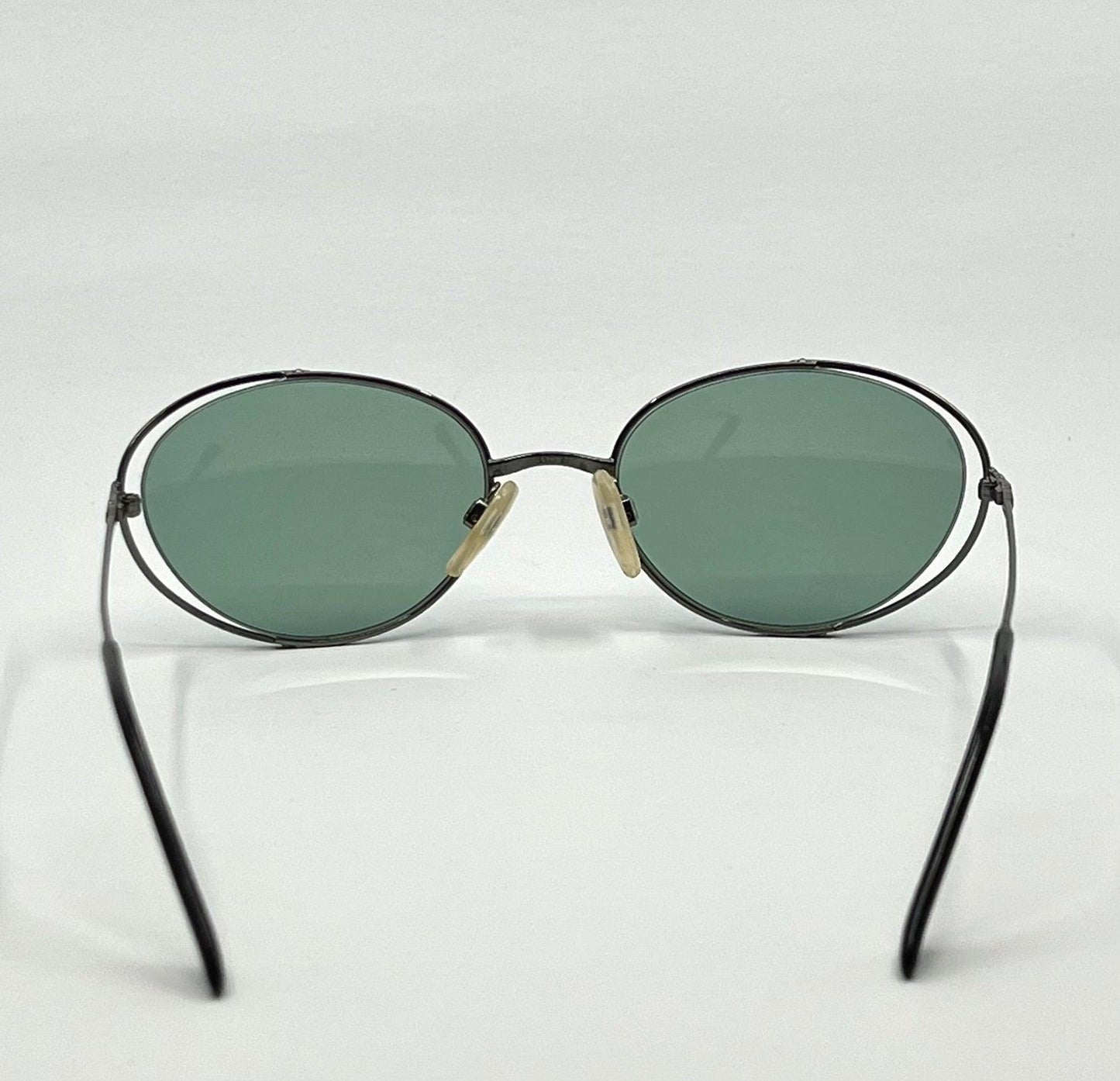 Vintage Yves Saint Laurent 4163 Sunglasses w|New Solid Green Custom Tinted Lenses-Unworn